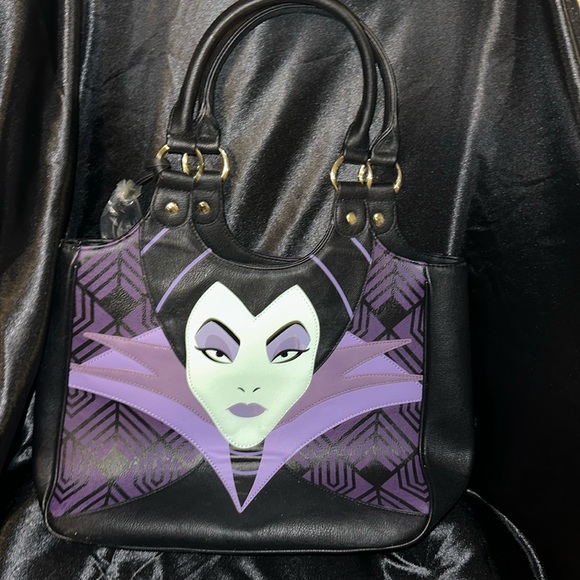 Rare Loungefly Maleficent Satchel - Picture 1 of 4